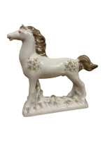 SOVYET DÖNEMİNE AİT DAMGALI AT FİGÜRÜ