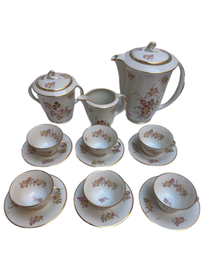 PILLIVUYT FRANCE PORSELEN KAHVE TAKIMI