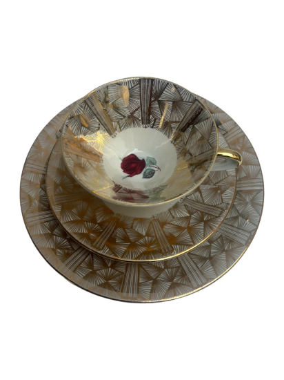 BAVARİA PORSELEN ÇAY TRİO TAKIMI (3 PARÇA)