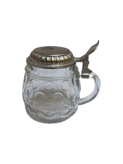 KAPAKLI KABARTMA CAM BİRA KUPASI (STEIN)