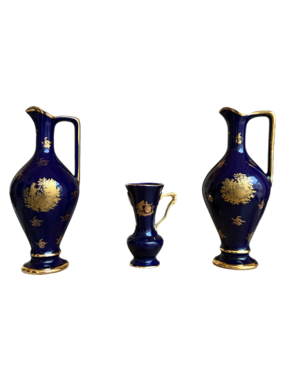 LİMOGES DEKORATİF SÜRAHİ VE BARDAK