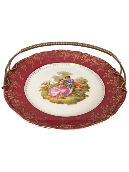 LİMOGES PORSELEN TABAK