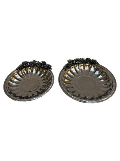 FRANSIZ YOĞUN GÜMÜŞ KAPLAMA  SUNUMLUKLAR