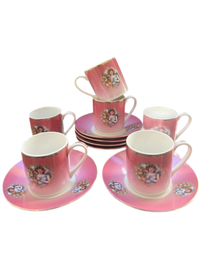 BAVARİA ALTILI KAHVE FİNCANI