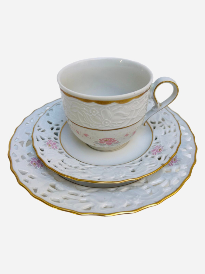 BAVARİA AJURLU- GOFRE DETAYLI TRİO