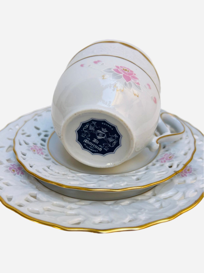 BAVARİA AJURLU- GOFRE DETAYLI TRİO