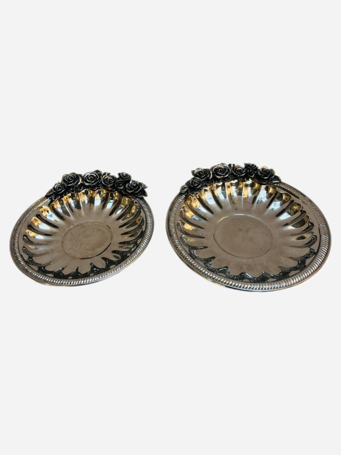 FRANSIZ YOĞUN GÜMÜŞ KAPLAMA  SUNUMLUKLAR