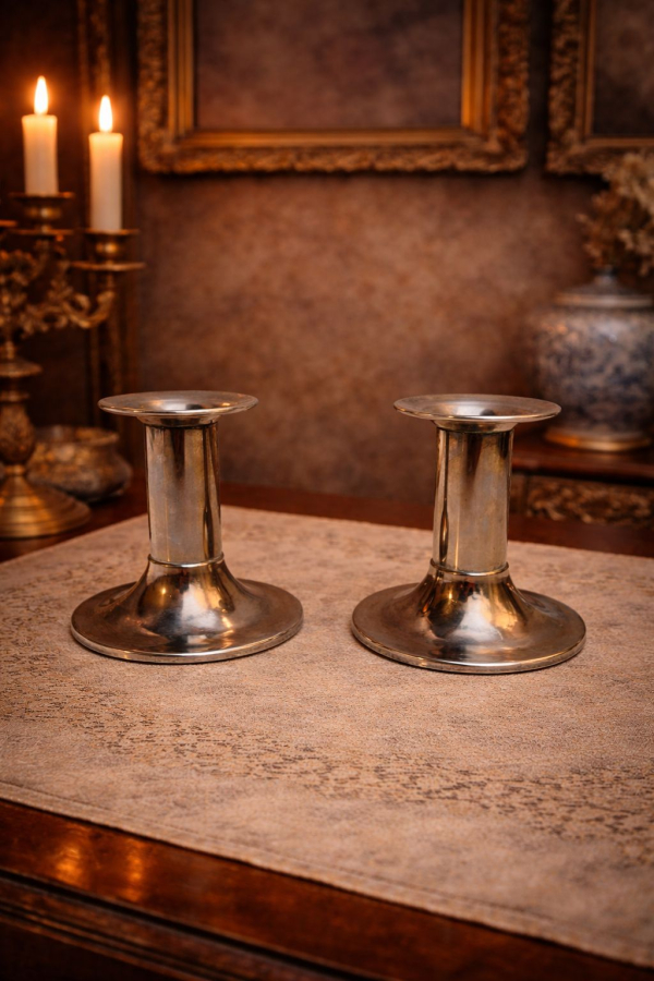 GÜMÜŞ KAPLAMA MUMLUKLAR