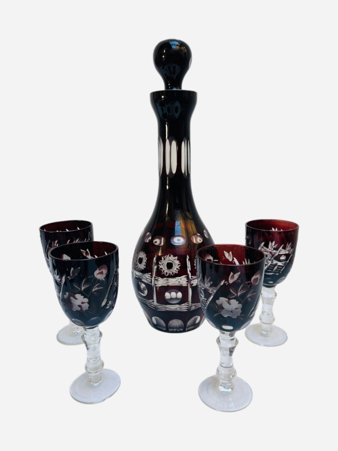 KRİSTAL BOHEM KARAF TAKIMI