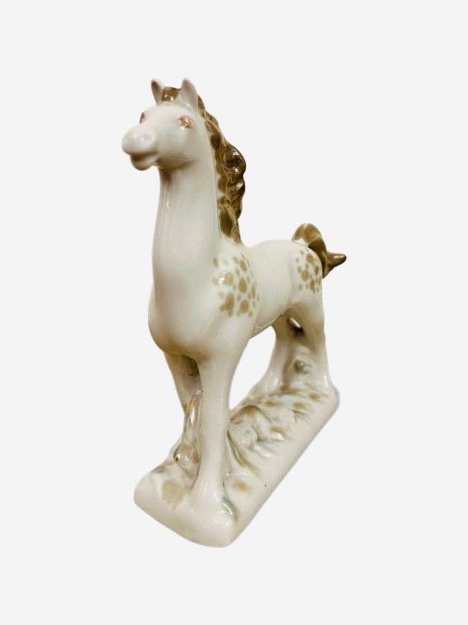 SOVYET PORSELEN AT FİGÜRÜ