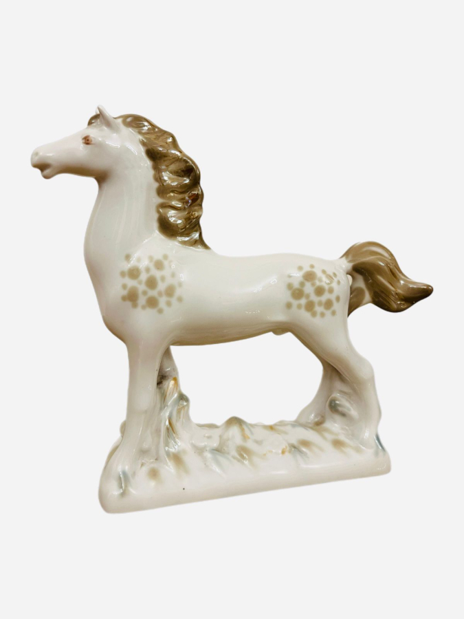 SOVYET PORSELEN AT FİGÜRÜ