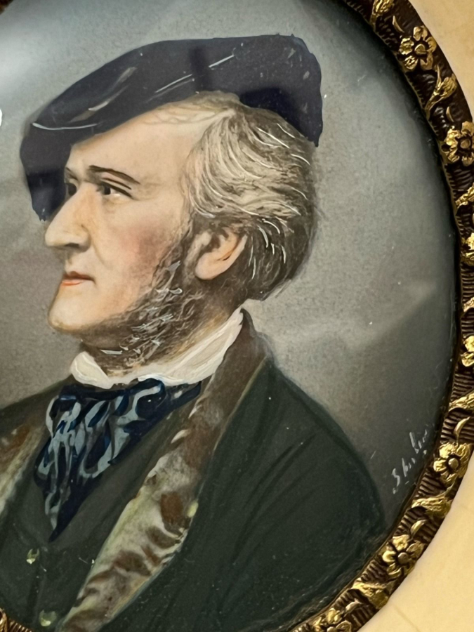 19.YY RİCHARD WAGNER MİNYATÜR TABLO