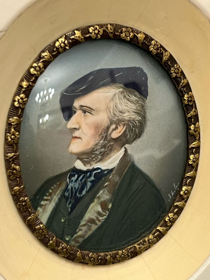 19.YY RİCHARD WAGNER MİNYATÜR TABLO