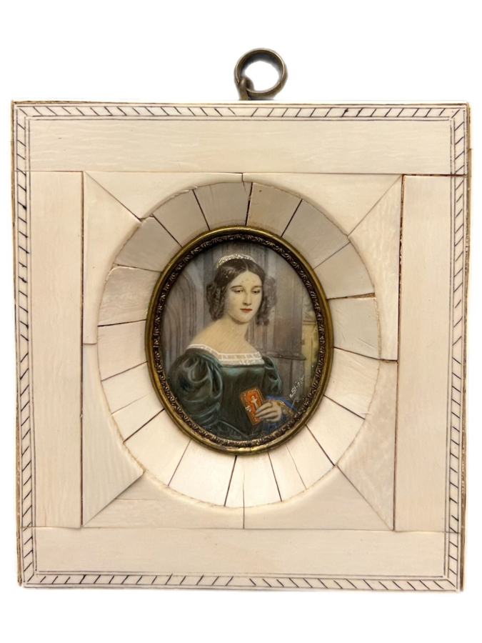 ANNA HİLLMAYER MİNYATÜR TABLO