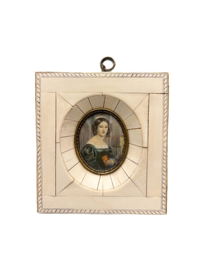 ANNA HİLLMAYER MİNYATÜR TABLO