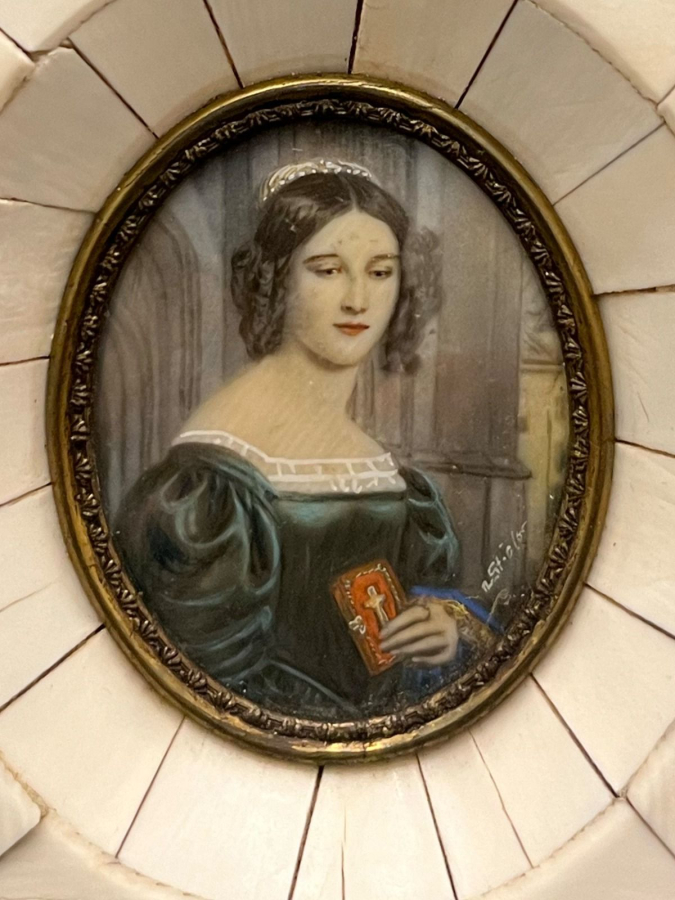 ANNA HİLLMAYER MİNYATÜR TABLO