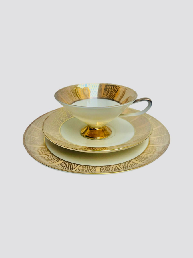 BAVARIA PORSELEN KAHVE FİNCANI TAKIMI (3 PARÇA)