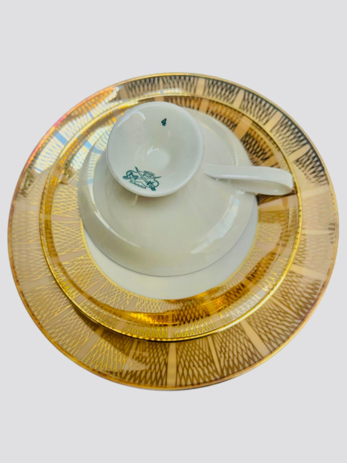 BAVARIA PORSELEN KAHVE FİNCANI TAKIMI (3 PARÇA)