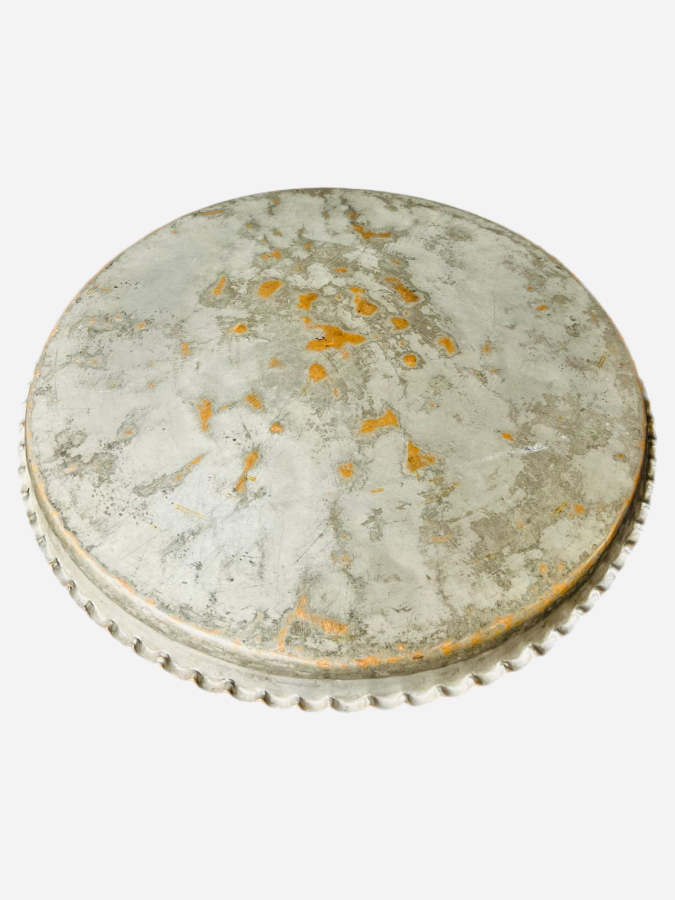  OSMANLI–ERMENİ USTASI EL DÖVME BAKIR SİNİ, DAMGALI (1900).