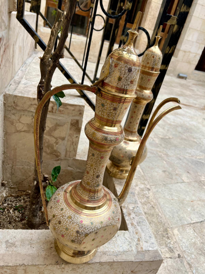 MİNELİ ÇİFT PİRİNÇ İBRİK