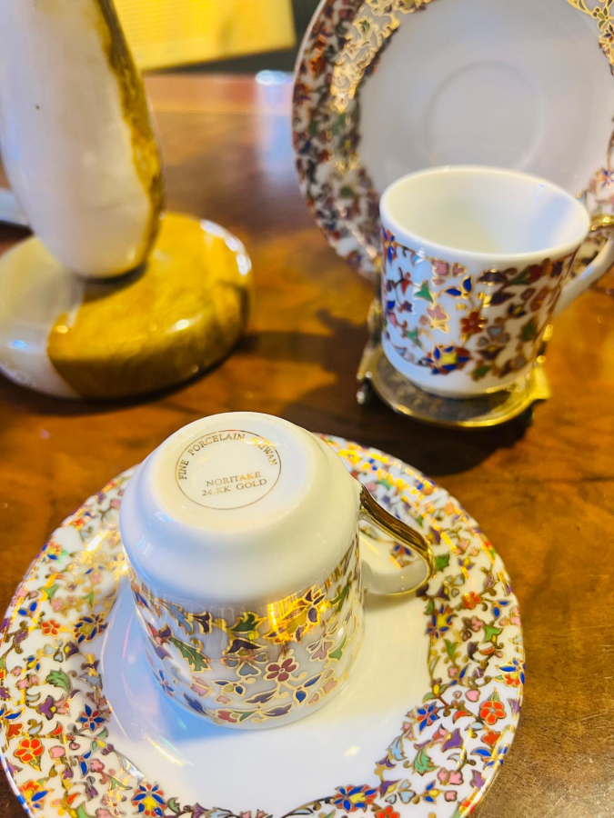 NORİTAKE 24.KK ÇİFT FİNCAN 