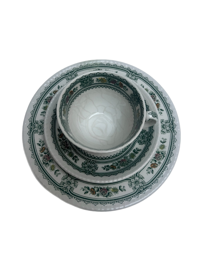 WOODS ENGLAND PORSELEN ÇAY TAKIMI (3 PARÇA)