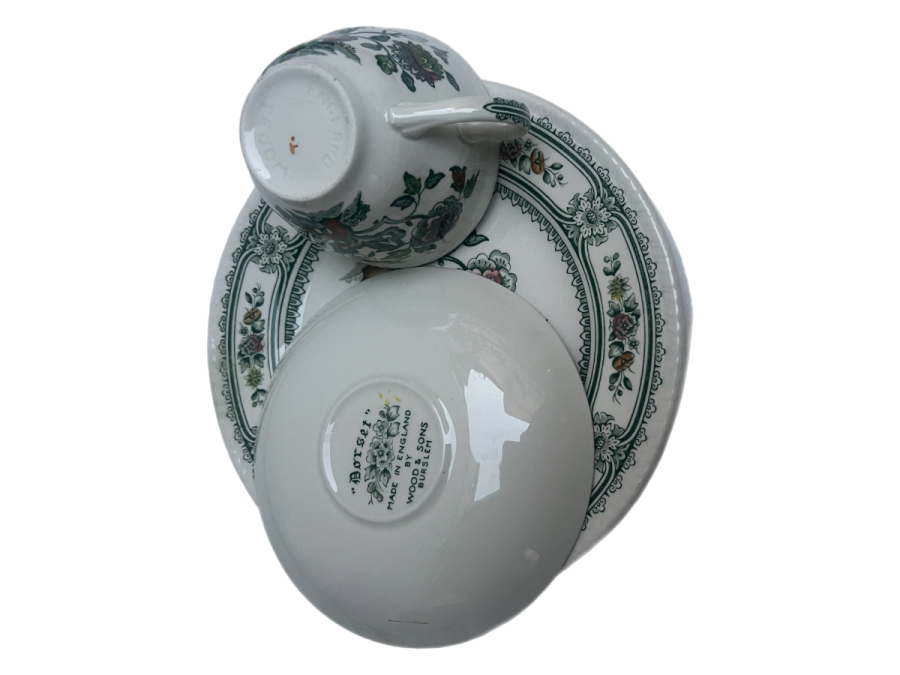 WOODS ENGLAND PORSELEN ÇAY TAKIMI (3 PARÇA)