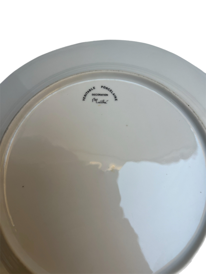 FRANSIZ “PAYSAGE LANDAIS” TEMALI DEKORATİF TABAK