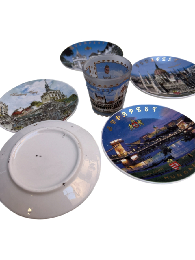 HEDİYELİK TABAK VE BARDAK SETİ