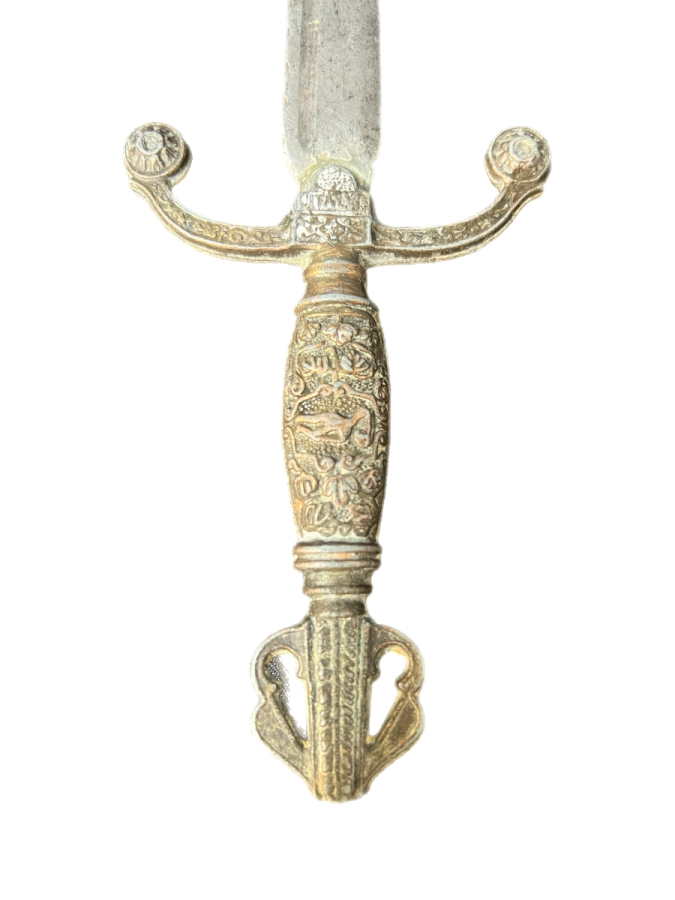 1940’LAR İTALYA YAPIMI EL İŞİ DEKORATİF HANCER