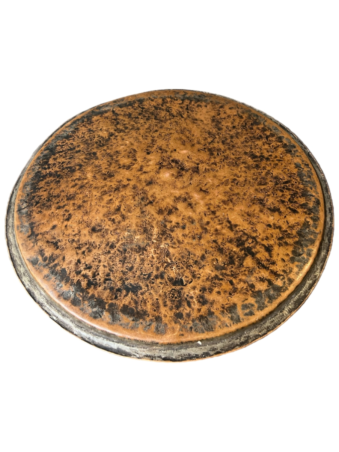 OSMANLI EL DÖVME BAKIR SİNİ, USTA DAMGALI 1737 YILINA AİT 