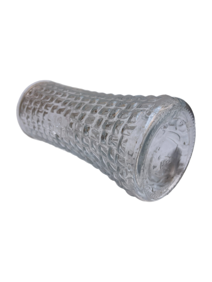 KABARTMA DESENLİ CAM VAZO