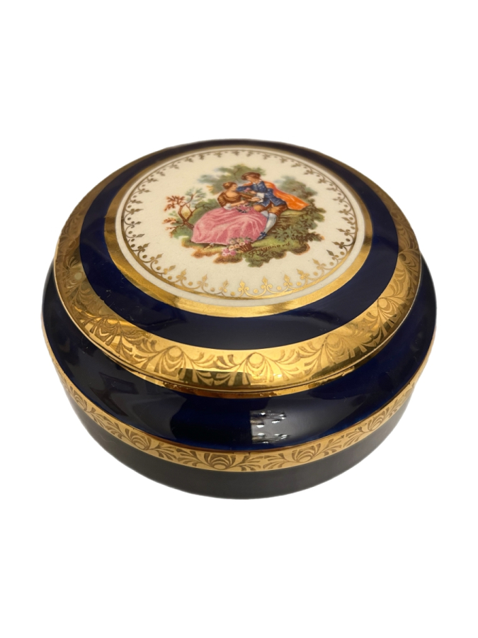 LİMOGES FRANSIZ PORSELEN KUTU