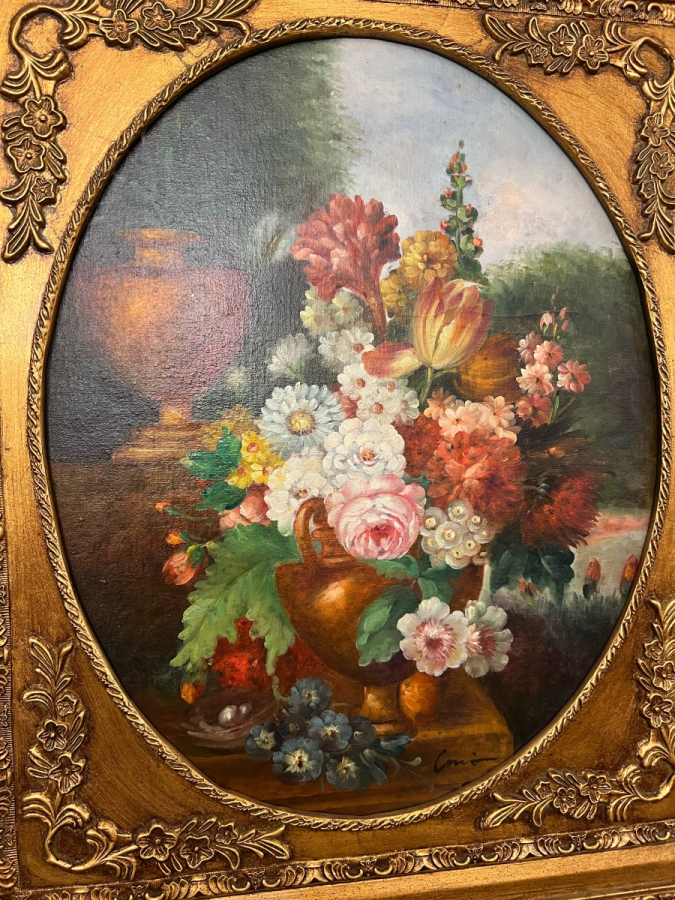 ÜÇLÜ YAĞLIBOYA TABLO