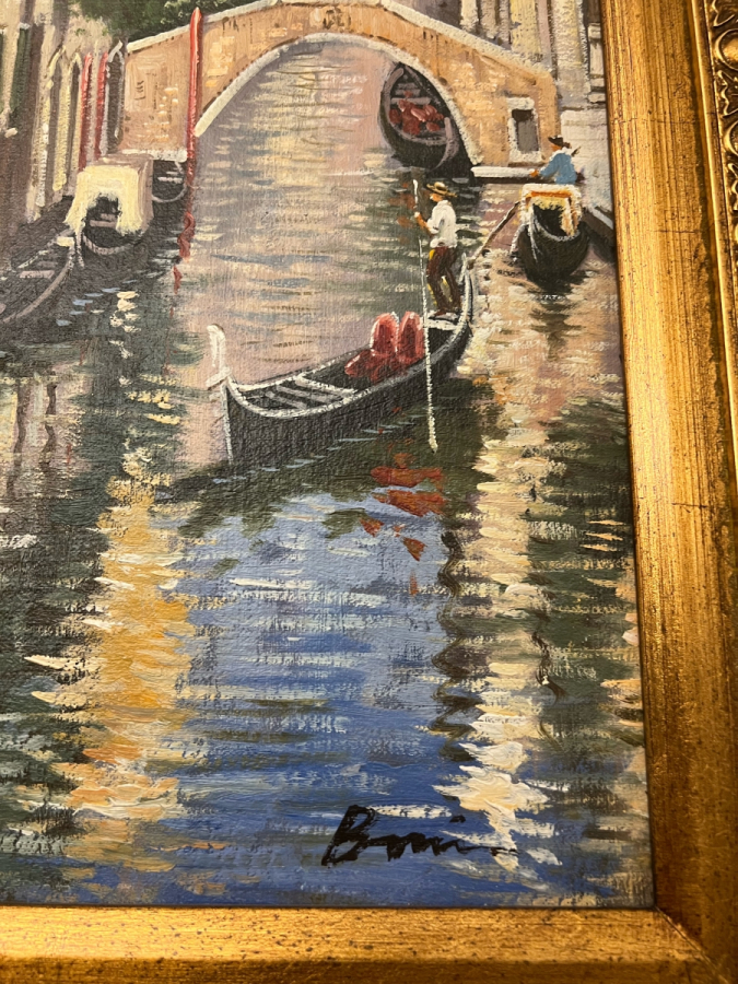 ÜÇLÜ YAĞLIBOYA TABLO