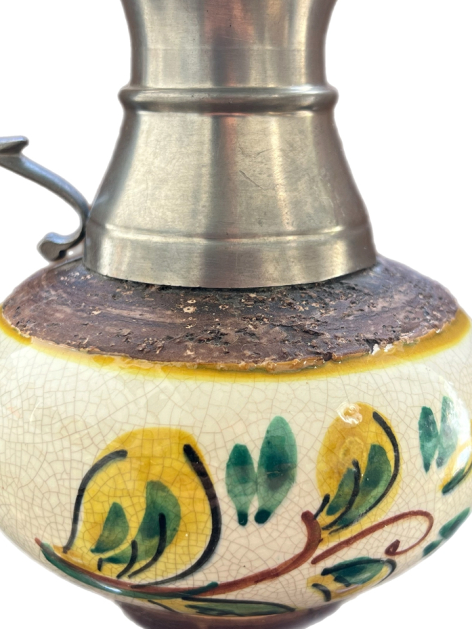 EL YAPIMI RUSTİK TARZDA KÜÇÜK İBRİK