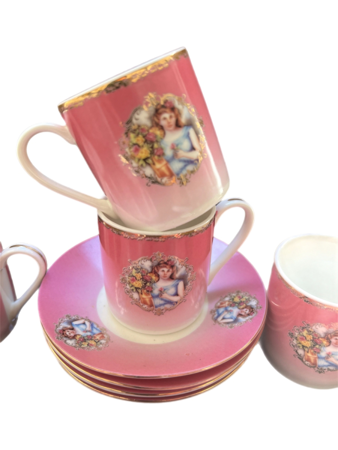 BAVARİA ALTILI KAHVE FİNCANI