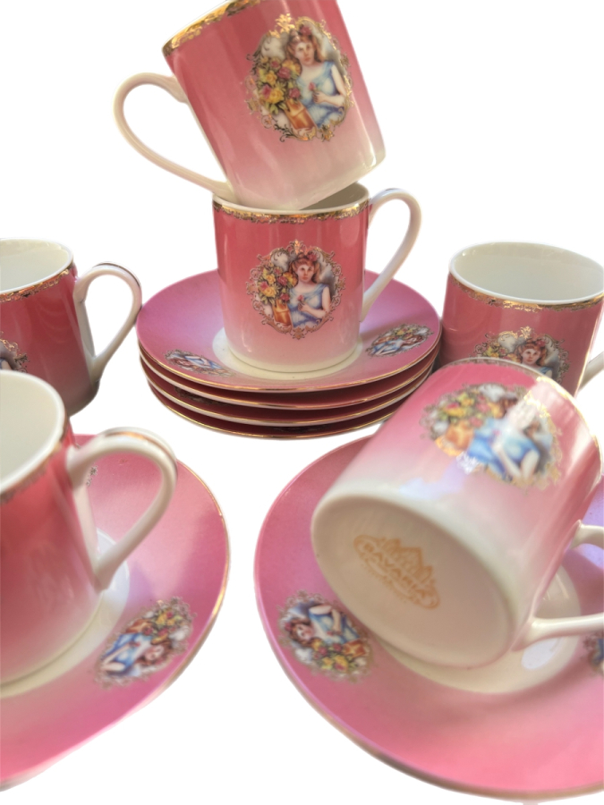 BAVARİA ALTILI KAHVE FİNCANI