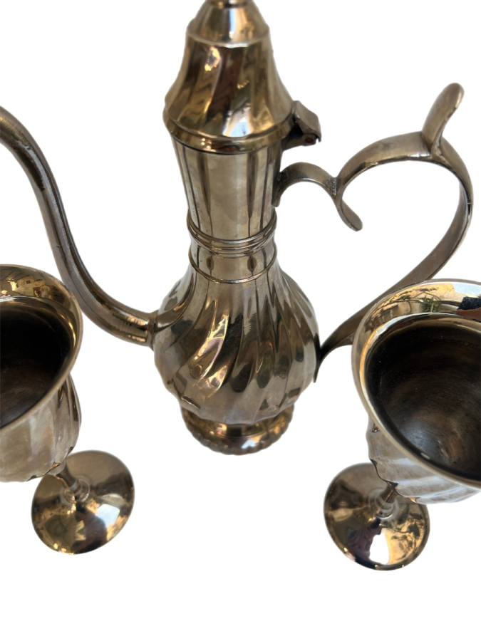 GÜMÜŞ KAPLAMA KAHVE TAKIMI