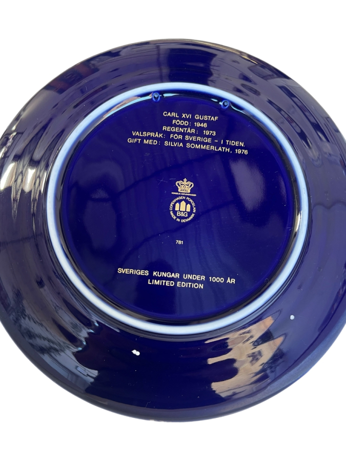 B&G PORSELEN LİMİTLİ ÜRETİM TABAK