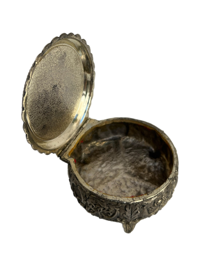 ANTİKA PORSELEN KAPAKLI KUTU