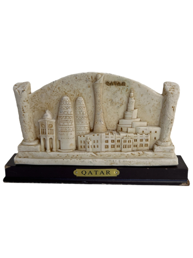 KATAR ŞEHİR SİLUETİ BİBLO / SOUVENIR