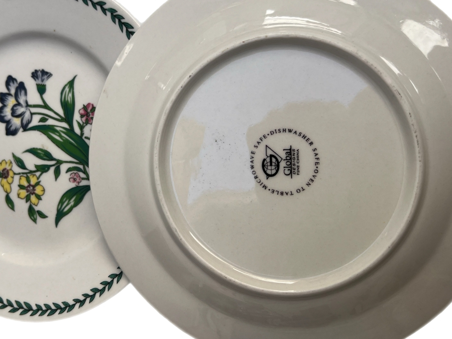 GLOBAL DESIGNS FINE CHINA – 4 ADET TABAK