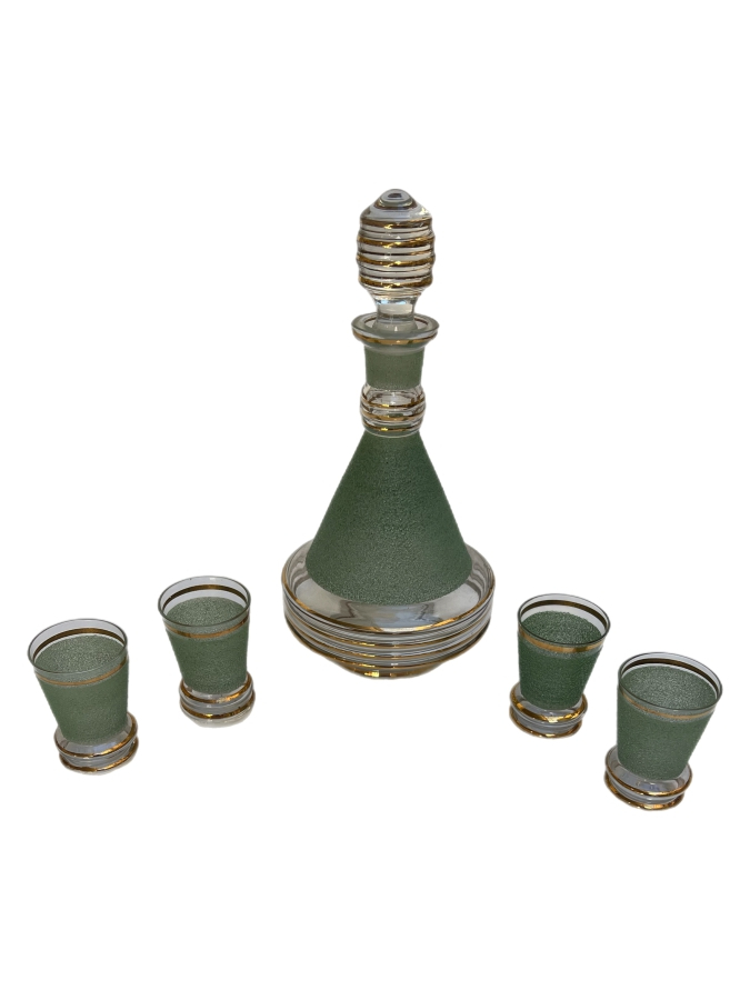 CAM DEKORATİF LİKÖR SETİ