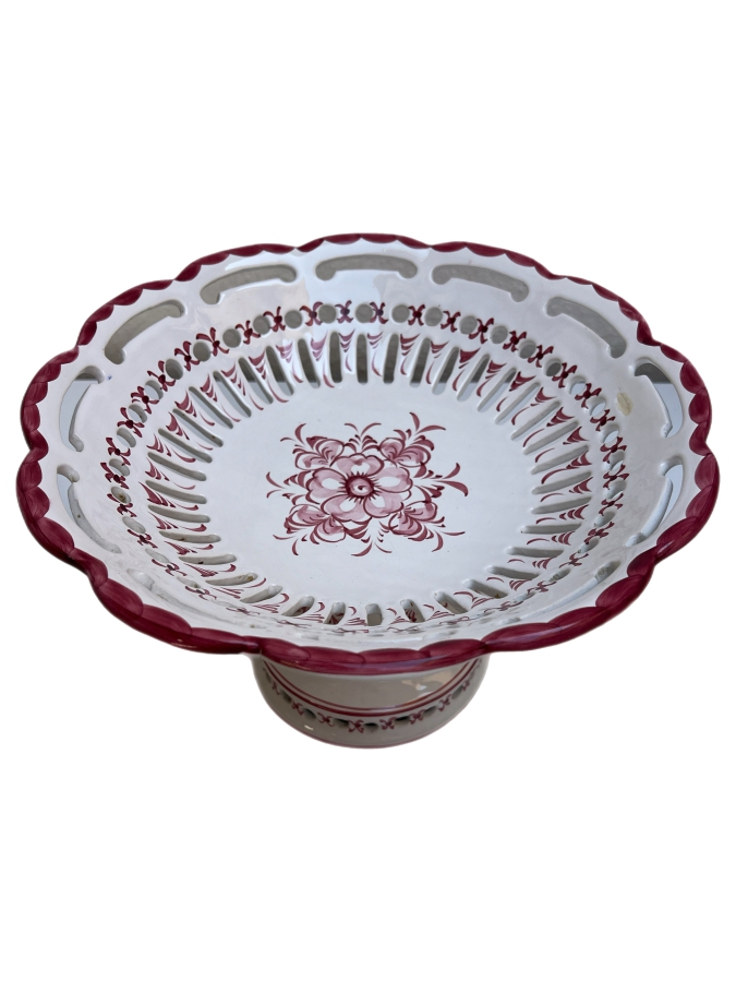 HOLU PORTUGAL EL BOYAMA AYAKLI PORSELEN MEYVELİK