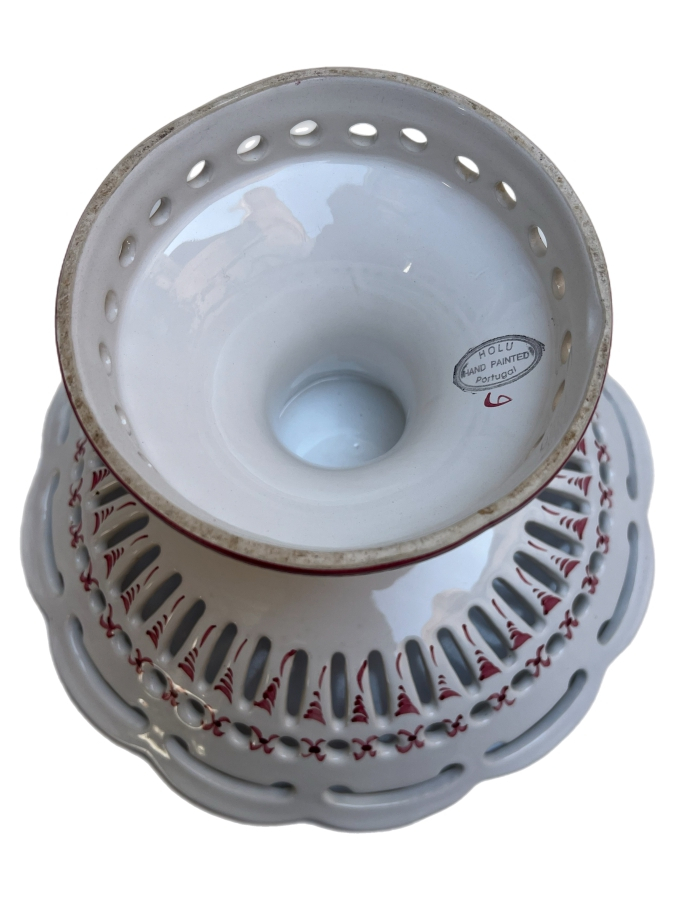 HOLU PORTUGAL EL BOYAMA AYAKLI PORSELEN MEYVELİK