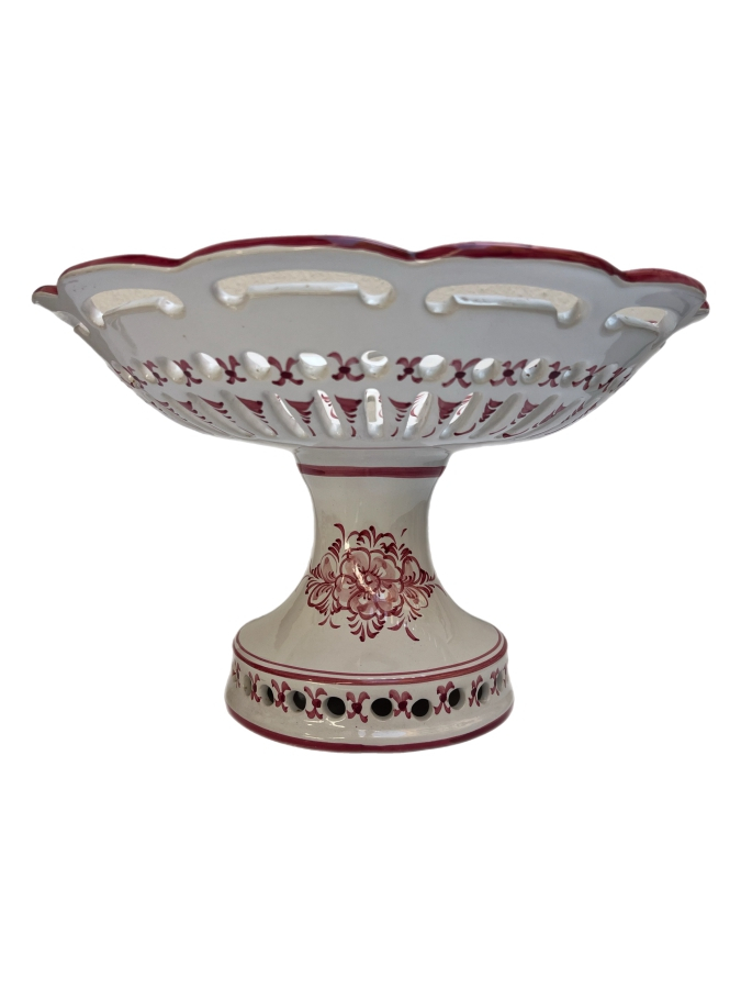 HOLU PORTUGAL EL BOYAMA AYAKLI PORSELEN MEYVELİK