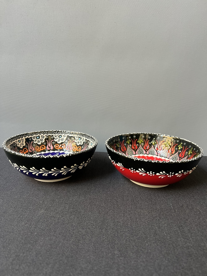 İKİLİ EL BOYAMA KASE