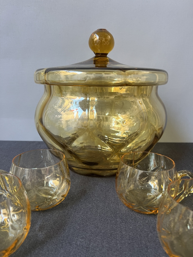 CAM ŞERBETLİK VE BARDAKLARI