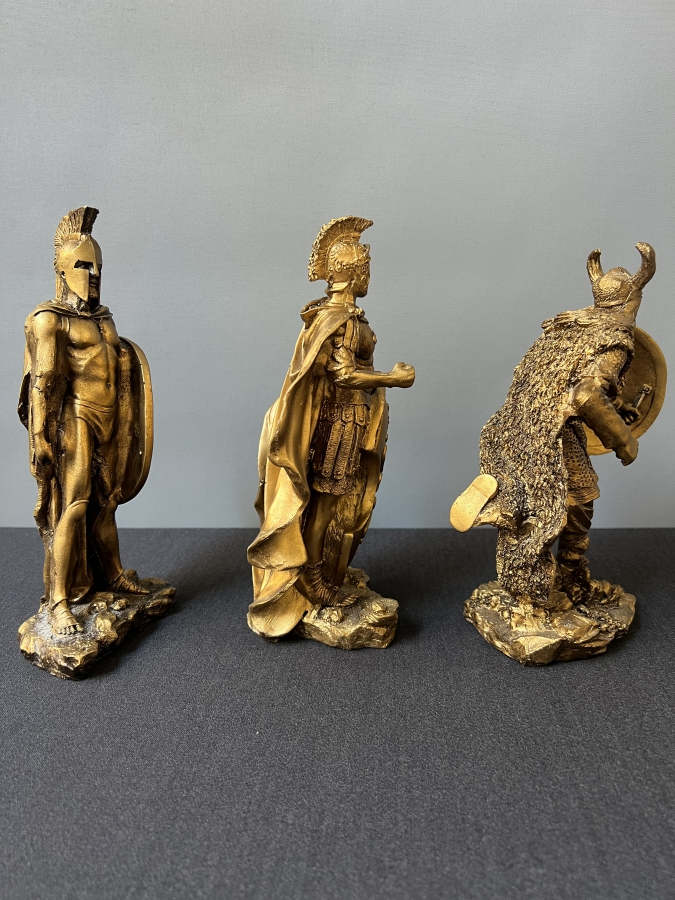 ANTİK SAVAŞÇI ÜÇLÜ SET